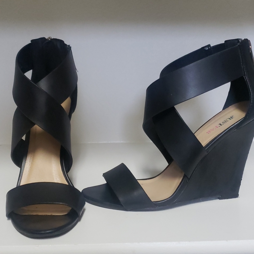 Just Fab Wedge Sandles